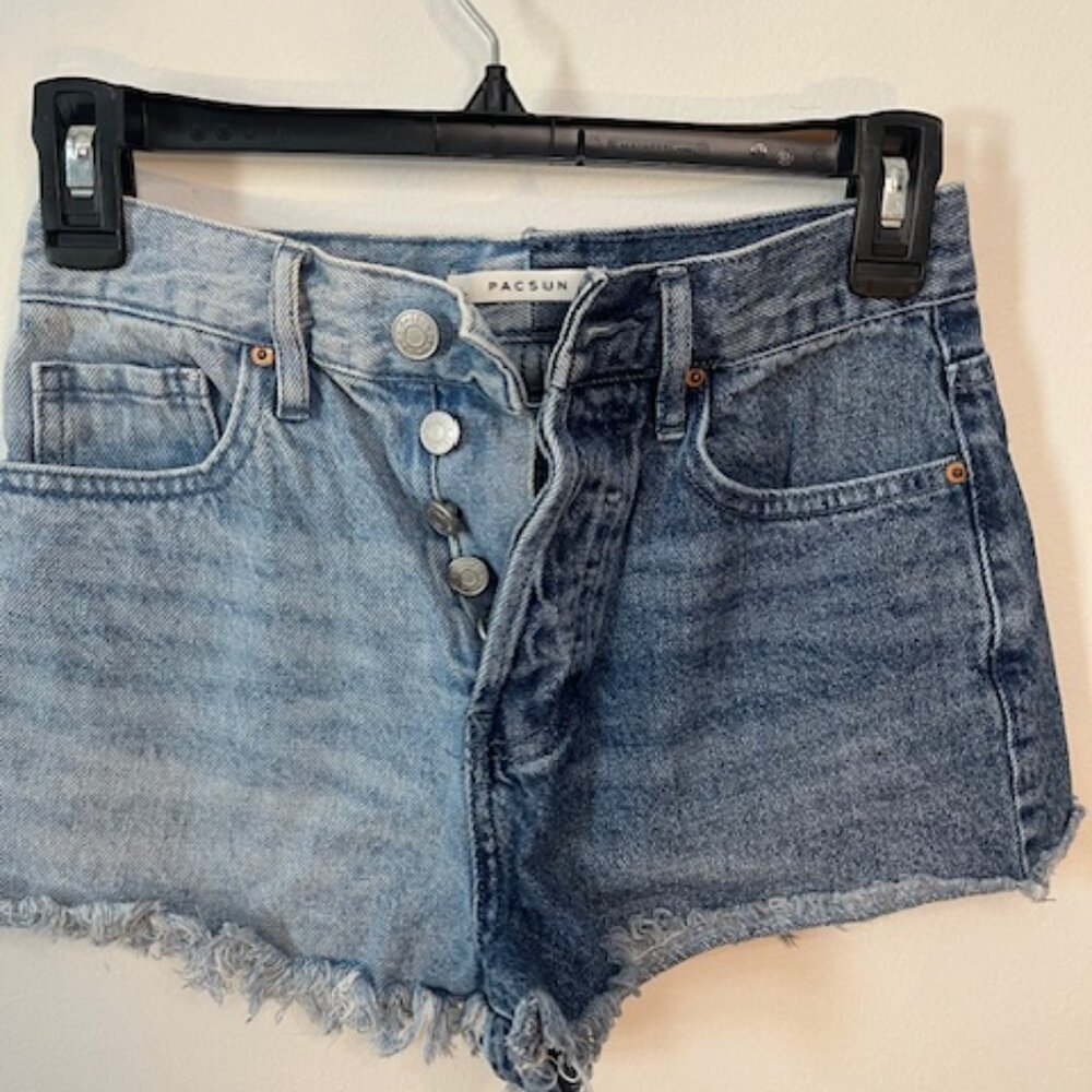 PacSun Cut-off Button fly shorts